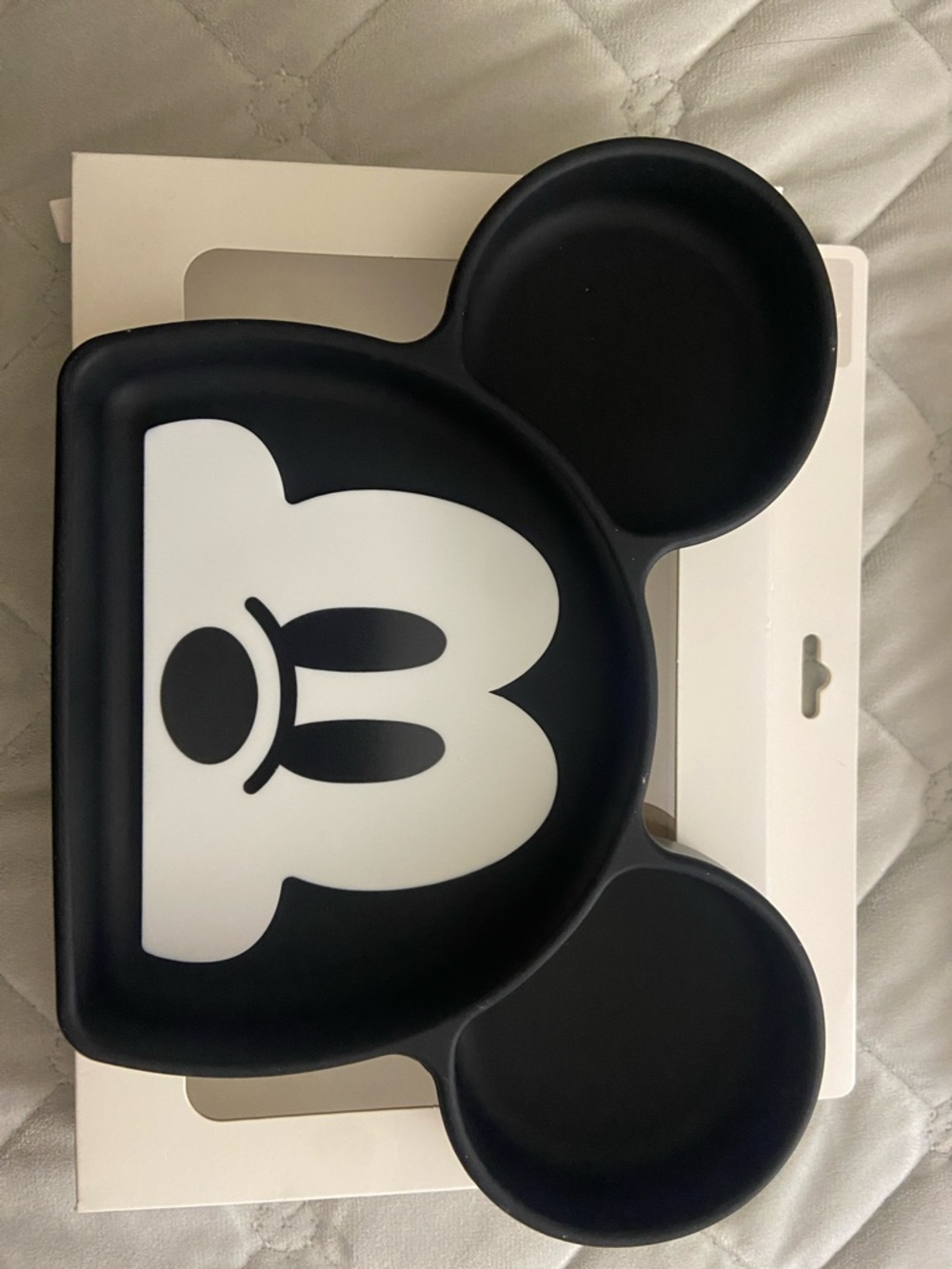 Disney Silicone Grip Dish- Mickey Mouse
